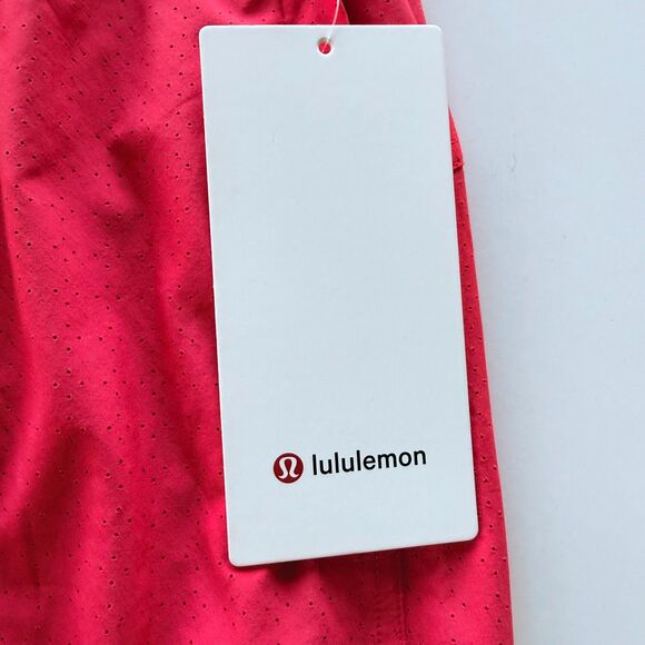NWT Lululemon Women's Adapted State Perforated HR Jogger in Red Glow Size 4 - Picture 10 of 14